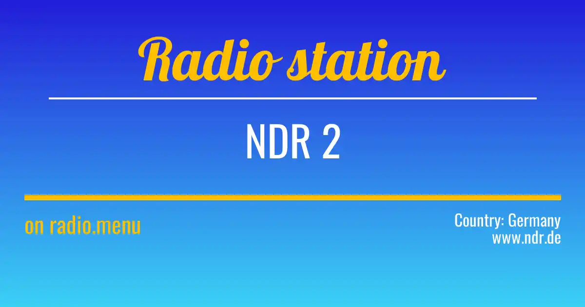 Playlist: NDR 2 📋 Recently Played Songs. ndr.de | Germany | 2026-09-30